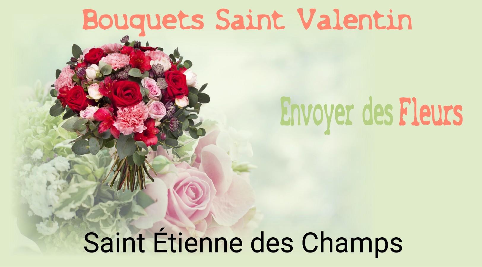 Roses de Saint-Valentin livrées à Saint-Étienne-des-Champs